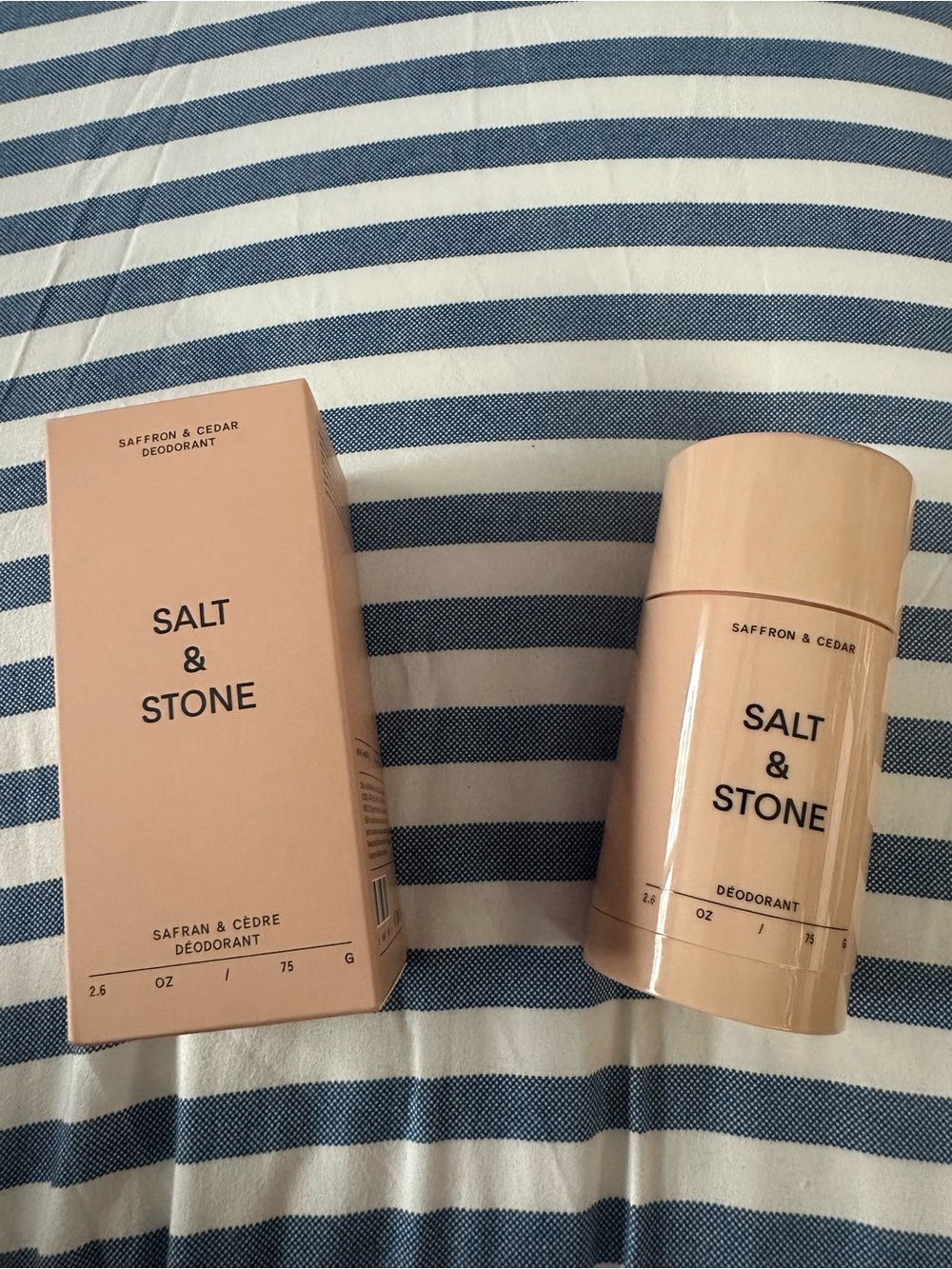 Salt & Stone Saffron & Cedar Deodorant